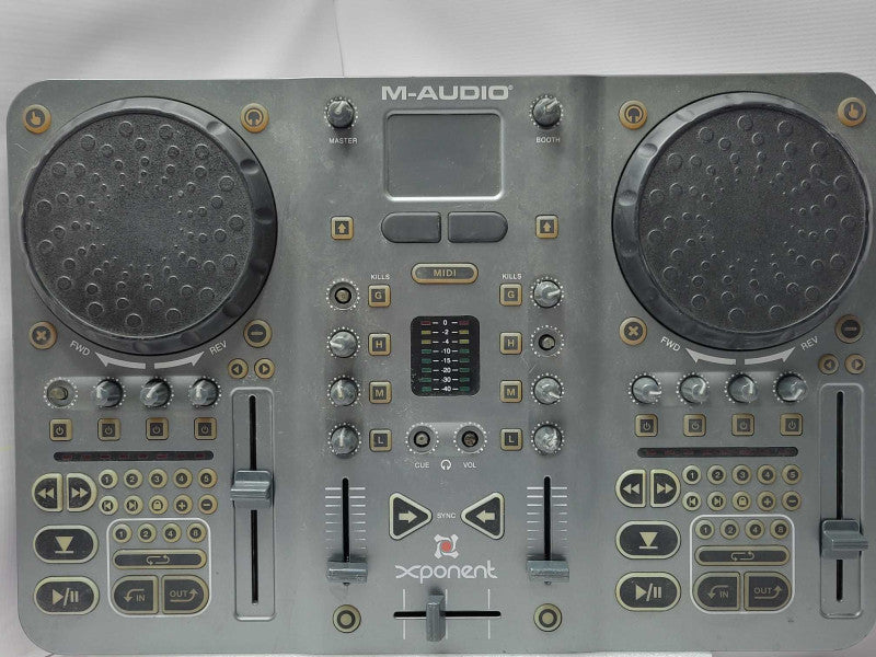 M-Audio xponent AU02-111A1 DJ-Mixer, READ _