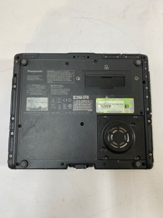 Panasonic TOUGHBOOK CF-18 Intel Pentium M @1.20GHz 1.5 GB RAM No HDD READ