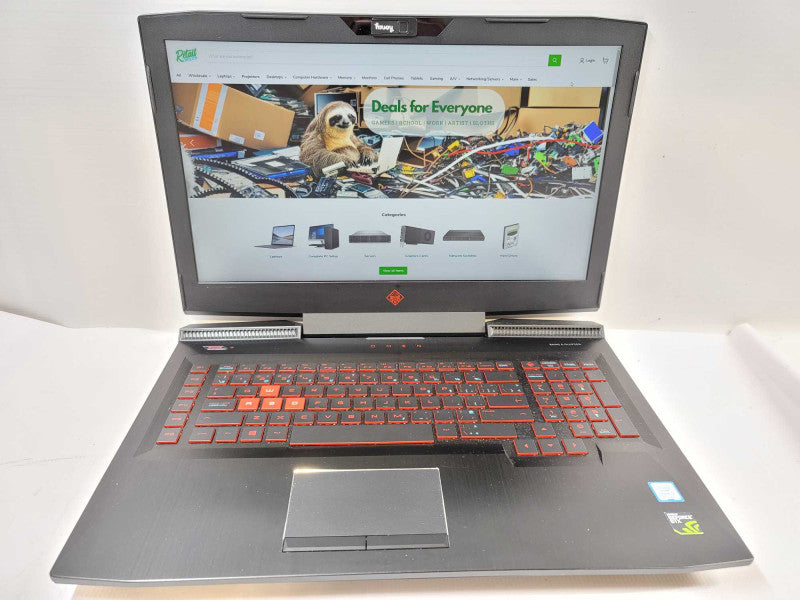 HP Omen 17-AN0XX i7-7700HQ, 16GB DDR4, 4GB GTX 1050 Ti, 1TB NVMe Î²