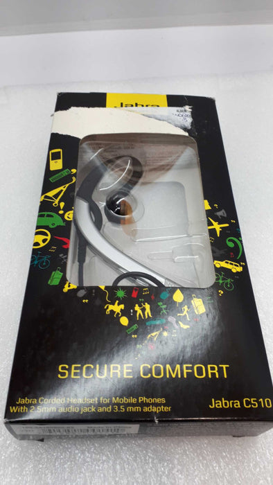 Jabra C510 Over-The-Ear 2.5mm Headset w/Boom Mic  &