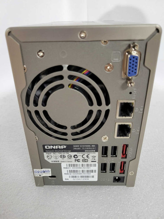 QNAP Ts-239 Pro II + 8TB HDD SATA  !