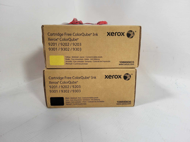Xerox 108R00835 ColorQube Black/Yellow Toner Brand new $
