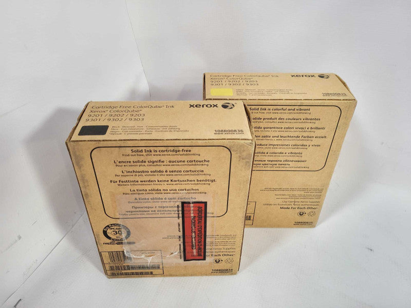 Xerox 108R00835 ColorQube Black/Yellow Toner Brand new $