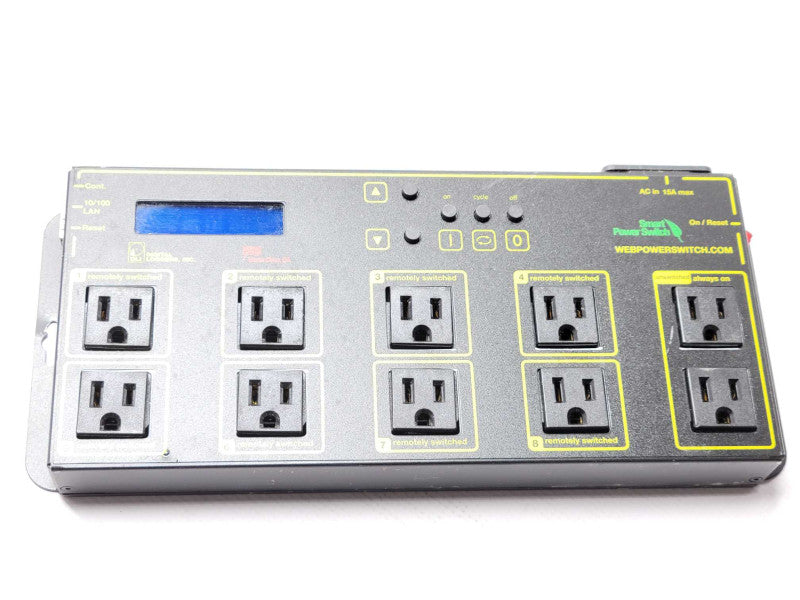 Digital Loggers Webpowerswitch Smart Web Power Switch 10 Outlets, READ _