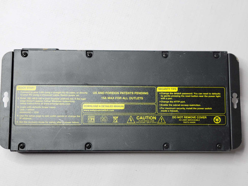 Digital Loggers Webpowerswitch Smart Web Power Switch 10 Outlets, READ _