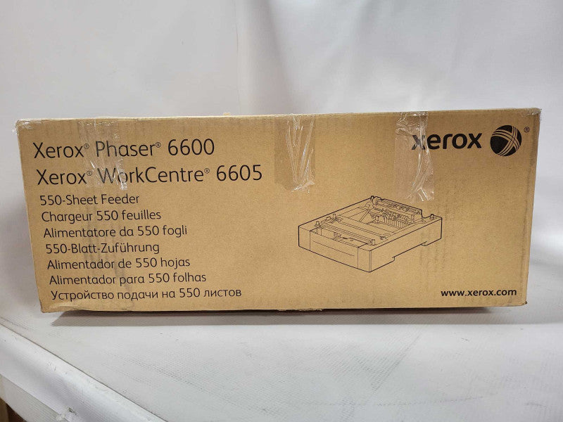 Xerox 550 Sheet Feeder, Adjustable Up To A4/Legal Phaser 6600/WorkCentre 6605 $