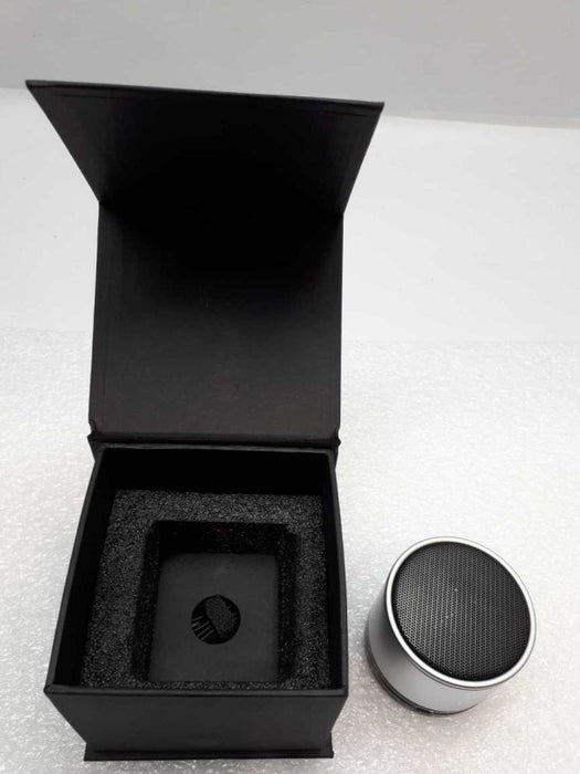 Wireless Bluetooth Speaker with Mic- Sleek Design with Metal New )
