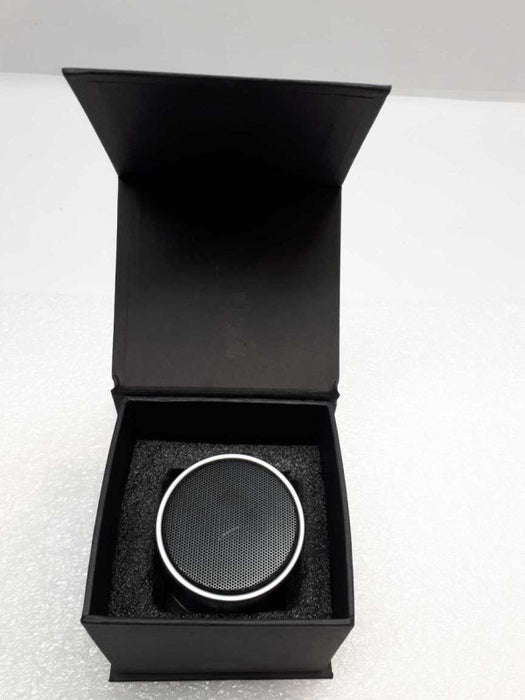 Wireless Bluetooth Speaker with Mic- Sleek Design with Metal New )