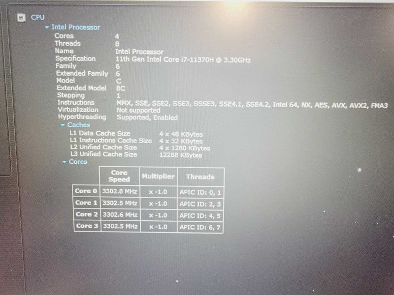 Asus TUF F15 15\\" Core i7-11370H @ 3.3GHz 16GB DDR4 500GB SSD RTX3070 4GB (