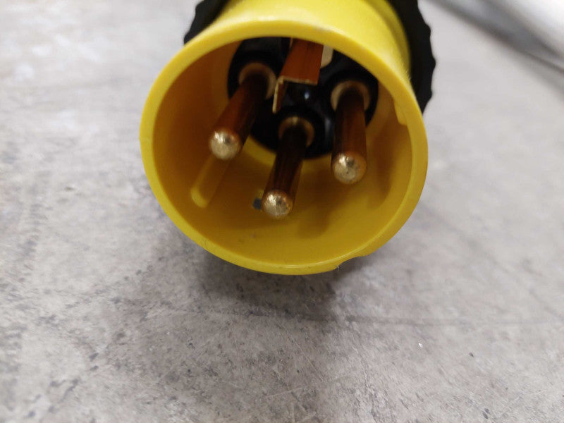 Russelstoll 3 Gage Heavy Duty 15ft Power Cable Cat.No.9P54U2T/1100 50A 250VAC Q