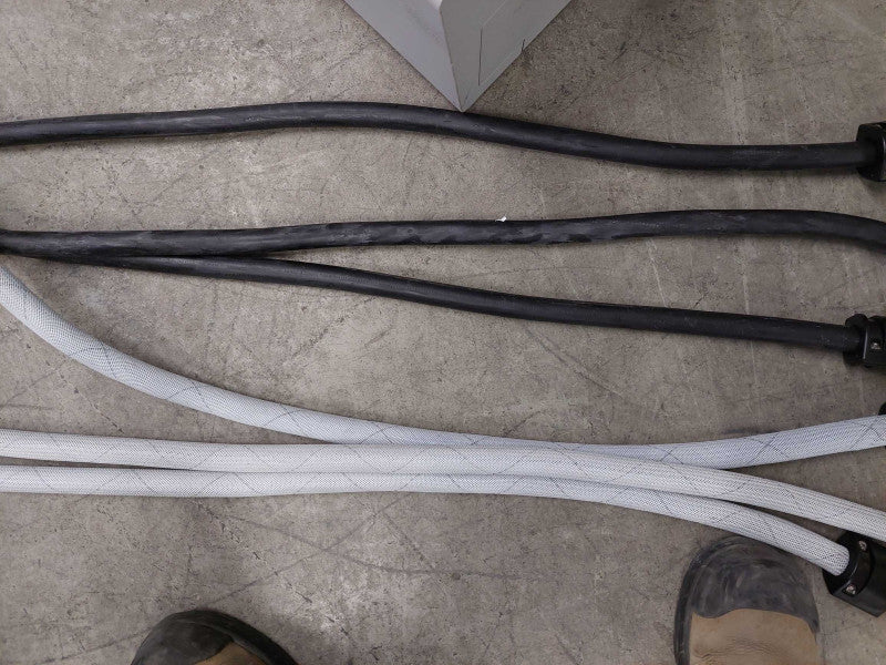 Russelstoll 3 Gage Heavy Duty 15ft Power Cable Cat.No.9P54U2T/1100 50A 250VAC Q