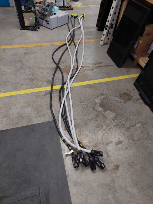 Russelstoll 3 Gage Heavy Duty 15ft Power Cable Cat.No.9P54U2T/1100 50A 250VAC Q