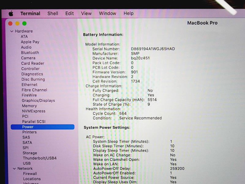 Apple Macbook Pro 2016 15\\" Core i7-6700HQ @ 2.6GHz 16GB DDR3 250GB SSD Radeon Pro 450 2GB (
