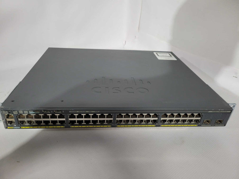 Cisco Catalyst 2960-X Series WS-C2960X-48FPS-L PoE+ Network Switch fact reset !