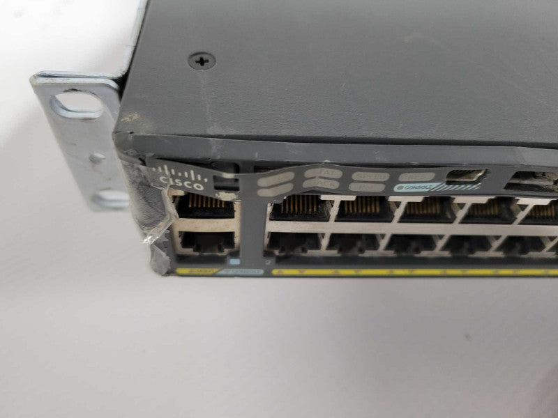 Cisco Catalyst 2960-X Series WS-C2960X-48FPS-L PoE+ Network Switch fact reset !