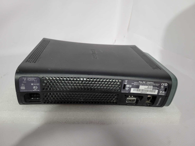 Microsoft Xbox 360 Black Console Only 60GB For Parts (AS-IS) Q!