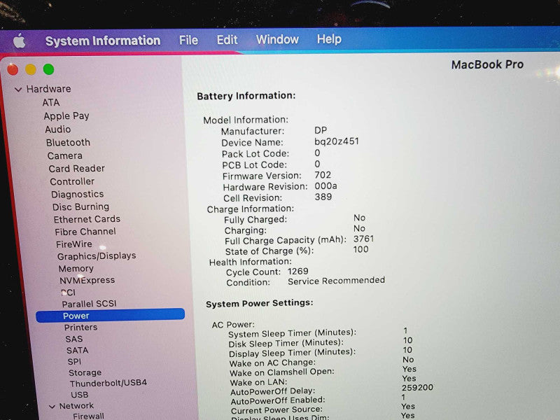 Apple Macbook Pro 2014 13\\" Core i5-4278U @ 2.6GHz 8GB DDR3 250GB SSD (