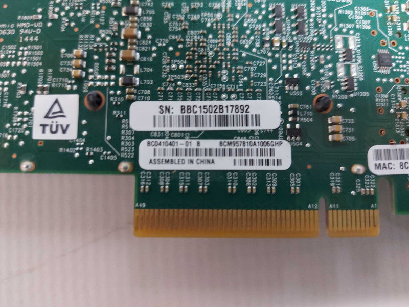 HP | BC0410401-01 | 10GB Dual Port Ethernet Adapter card. Q#