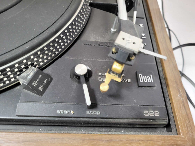 Dual CS 522 Plattenspieler Turntable Automatic Record Player Stroboteller READ $