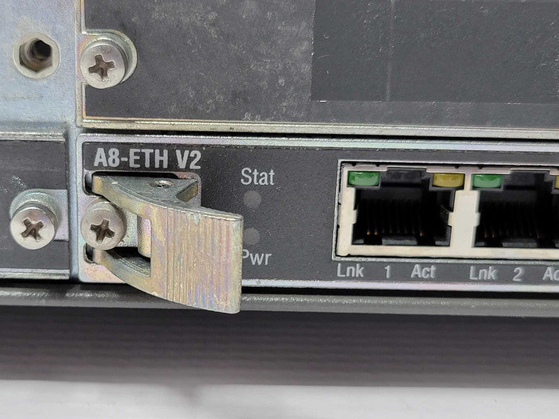 Alcatel lucent 7705 SAR-8 Chassis with 1x A8-ETHv2 card, READ _