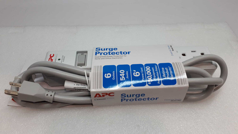 Genuine APC Surge Arrest 6 Outlet Surge Protector Rated 120V 15A P66 New Q&