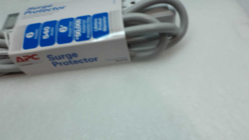 Genuine APC Surge Arrest 6 Outlet Surge Protector Rated 120V 15A P66 New Q&
