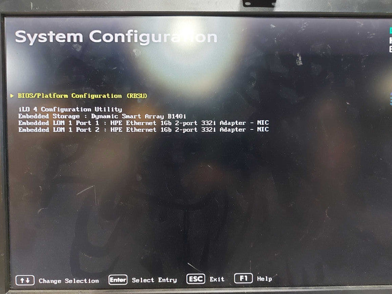 HP Enterprise ML30 Gen9 Xeon E3-1220 V5 @ 3.00ghz / 40gb ram / B140i Raid #