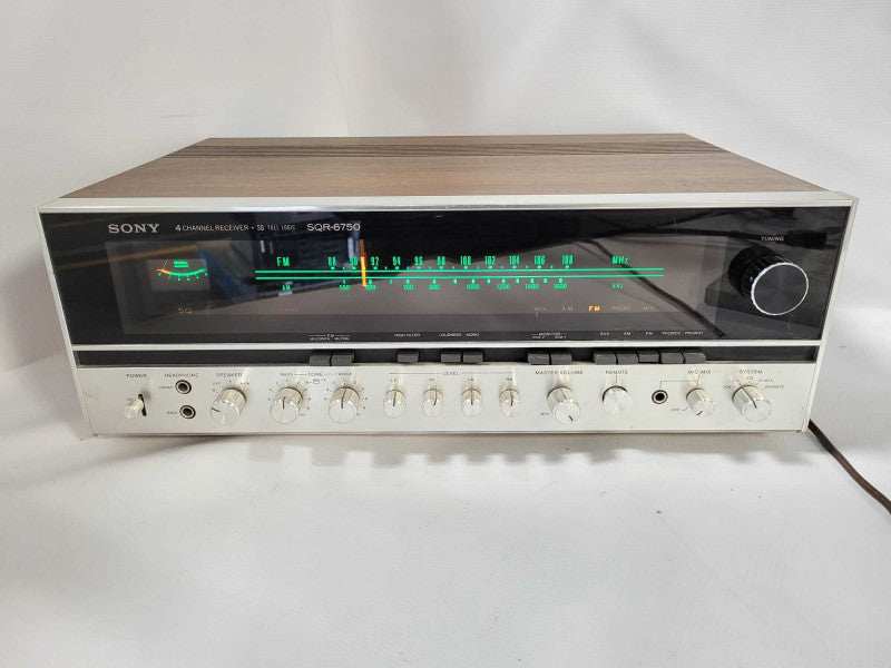 Sony SQR-6750 4-Channel Quad Receiver $