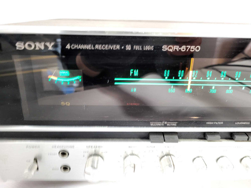 Sony SQR-6750 4-Channel Quad Receiver $