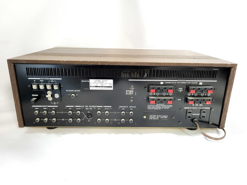 Sony SQR-6750 4-Channel Quad Receiver $