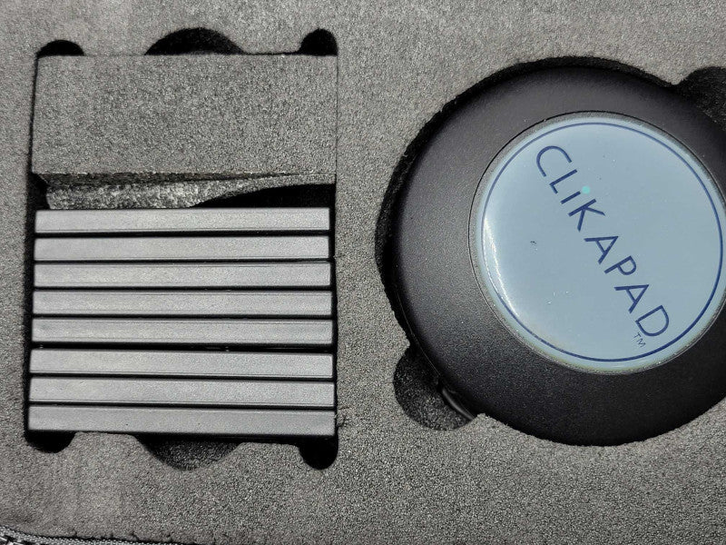 Clikapad Base Station Presentation Remote Clicker with 20x Keypads, READ _