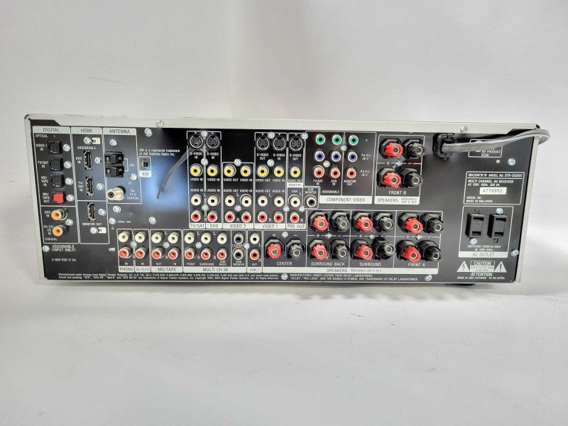 Sony STR-DG800 7.1 Channel 110w AV Receiver HDMI Dolby READ $