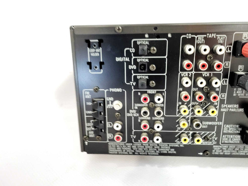 TECHNICS SA-DX1040 AV CONTROL STEREO RECEIVER  $