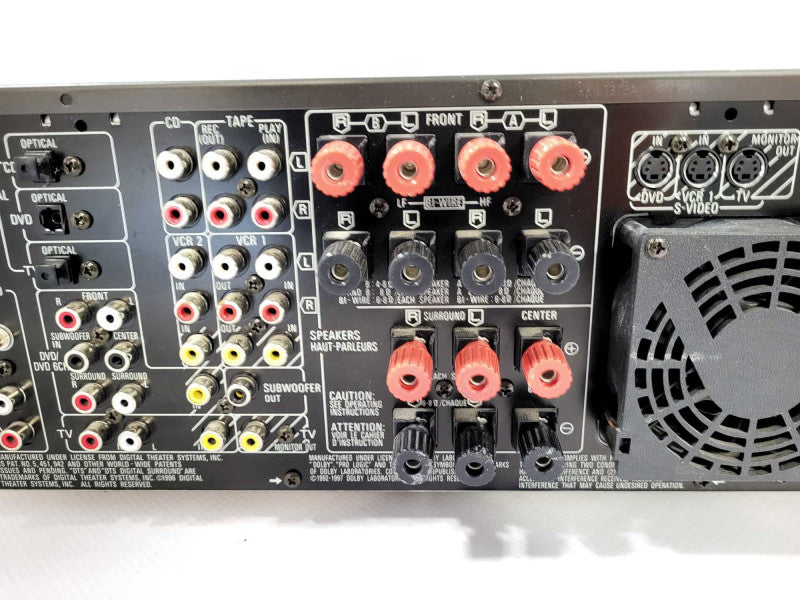 TECHNICS SA-DX1040 AV CONTROL STEREO RECEIVER  $