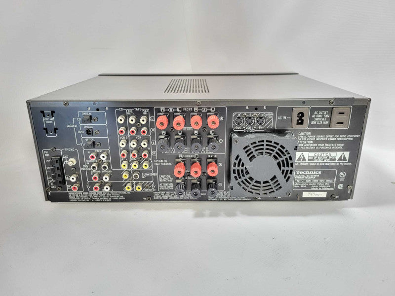 TECHNICS SA-DX1040 AV CONTROL STEREO RECEIVER  $