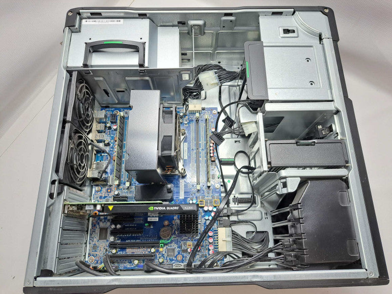 HP Z640 Workstation Xeon E5-1620 v3 @ 3.50GHz 32GB DDR4 Quadro K2200 GPU )