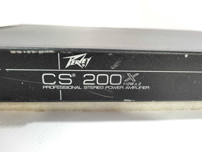Peavey CS 200X Professional Stereo Power Amplifier USA MADE READ $