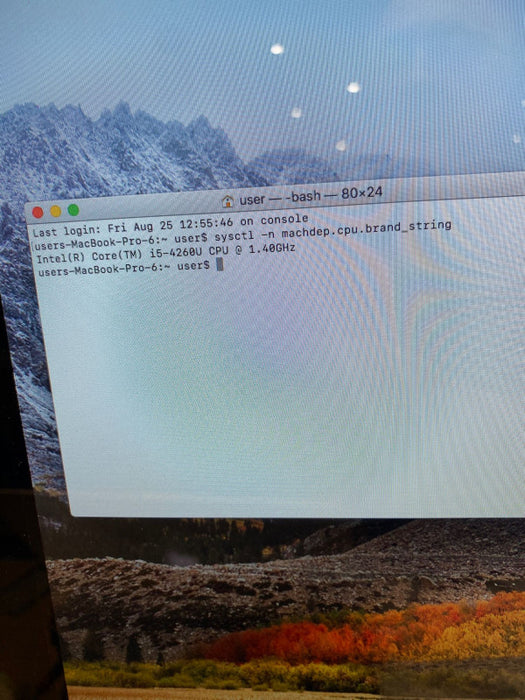 Apple Mac mini Late 2014 Intel Core i5-4260U @ 1.40 GHz 4 GB RAM 500 GB HDD