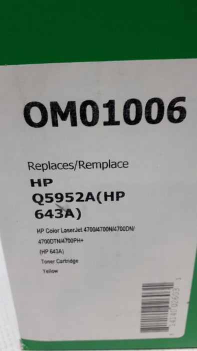 Grand and Toy HP 643A toner Q5952a Yellow &