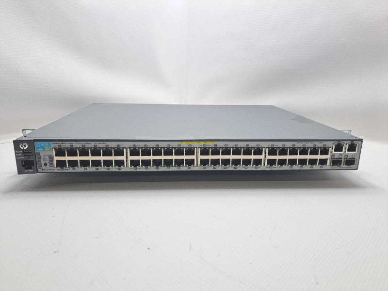HP J9627A Managed Ethernet Switch 2620-48 PoE+ Switch w/ Rack Mount Ears Q)