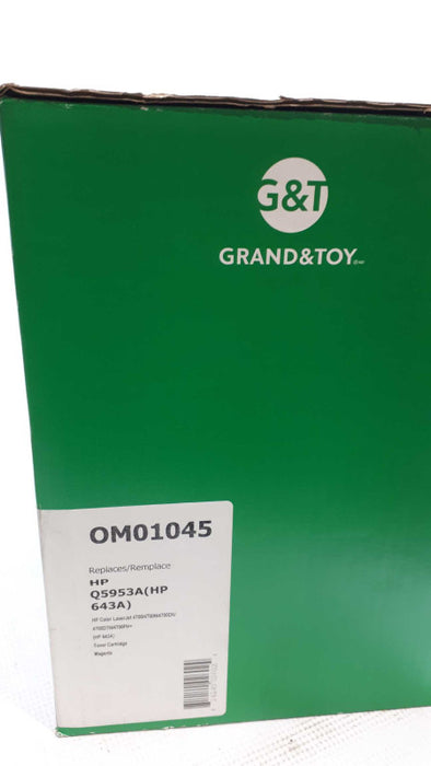 Grand and Toy HP 643A toner Q5953A Magenta &