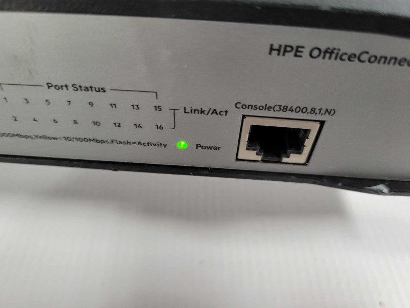 HP 1920-16G Switch JG923A OfficeConnect Port Layer 3 Switch !