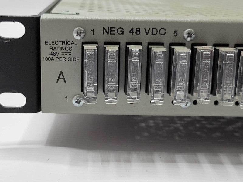 Telect 20HPGMT05R Fuse Panel 48V 100Amp per side, READ Q_