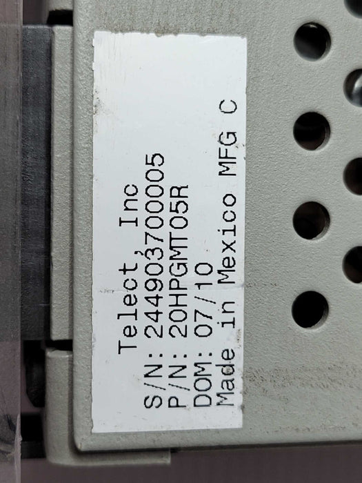 Telect 20HPGMT05R Fuse Panel 48V 100Amp per side, READ Q_