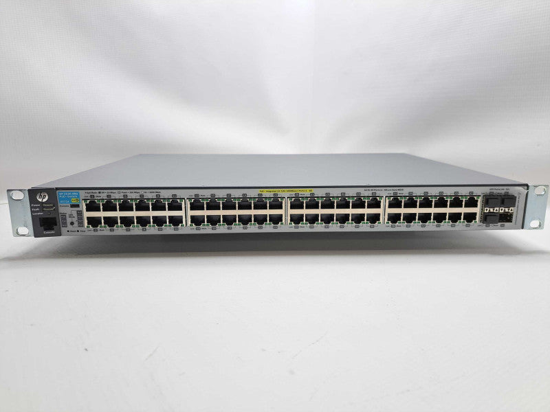 HP J9772A 2530-48G-PoE+ 48x Gig PoE+ 4x 1GB SFP Managed Switch )