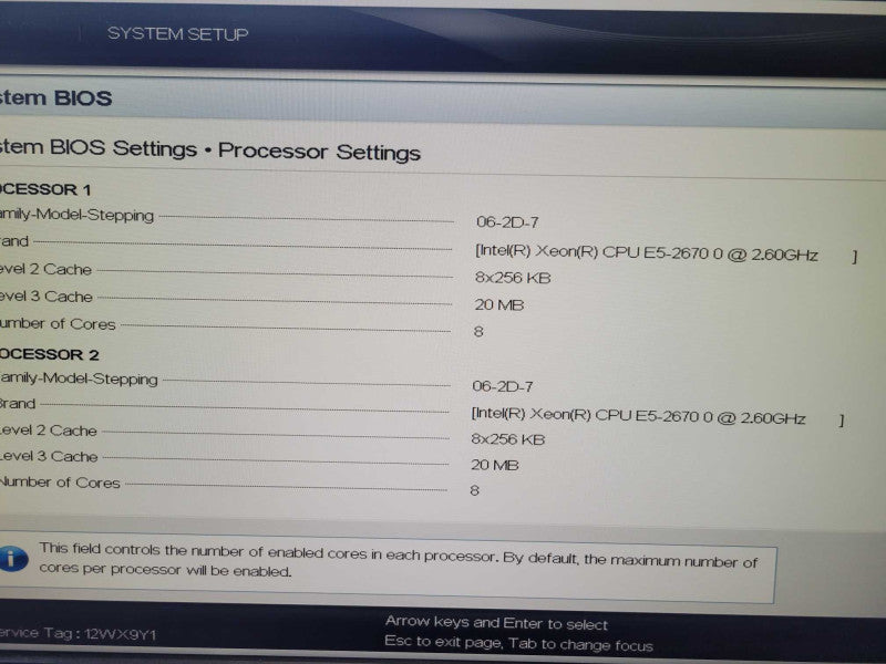 RSA / Dell XL R620 - 2x Xeon E5-2670 0 - 96GB RAM - H710p Mini