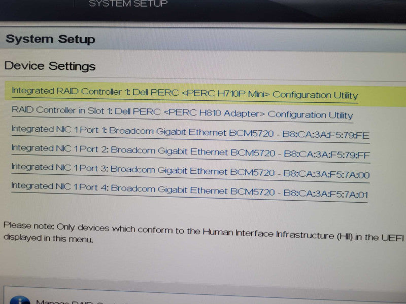 RSA / Dell XL R620 - 2x Xeon E5-2670 0 - 96GB RAM - H710p Mini