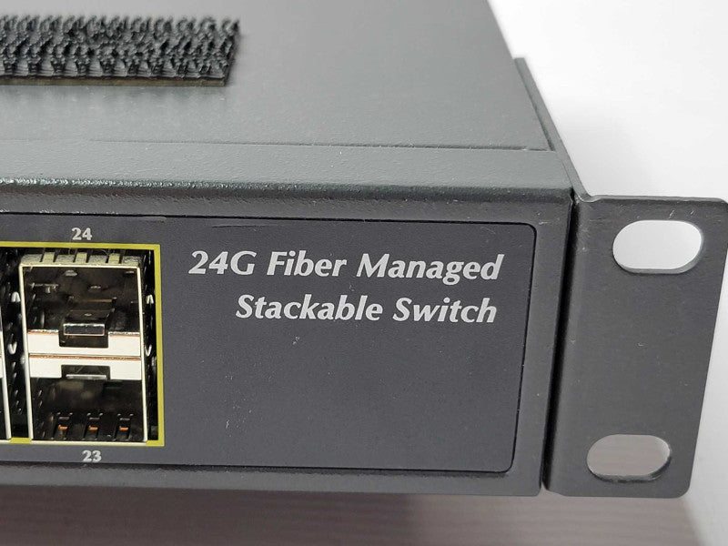 Planet SGSW-24240 24-PORT Gigabit Fiber Managed Stackable Switch, READ _