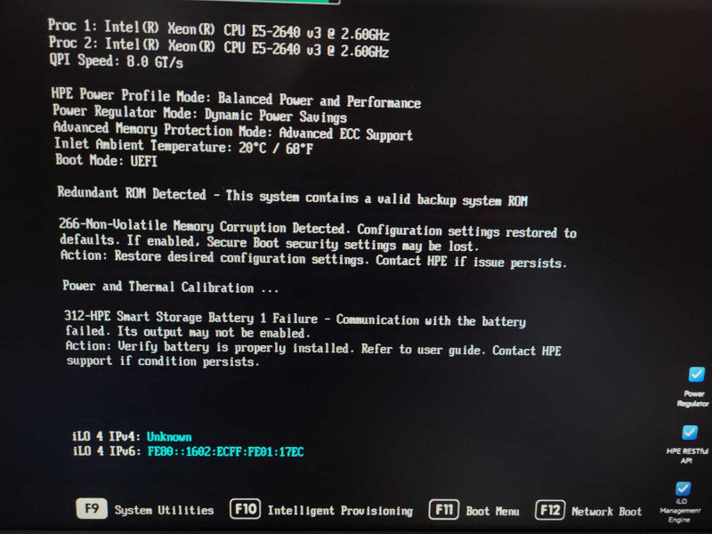 HP Proliant DL360 Gen9 2x E5-2640 v3 3.2GHz 32GB DDR4 P440ar 2x PSU 2.5\\" READ $