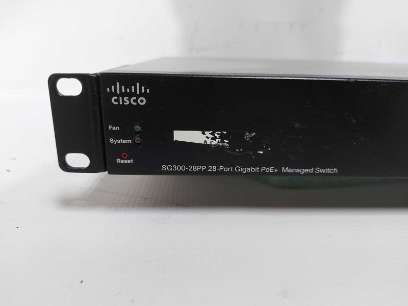 Cisco SG300-28PP SG300 28 port GIG POE+ SWITCH - fact reset #